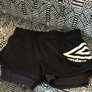 Umbro Kids Black Soccer Shorts